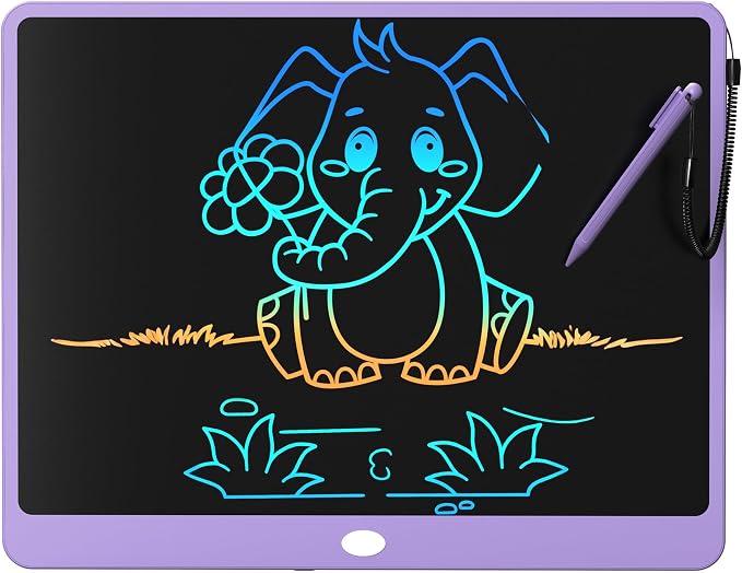 LCD Writing Tablet 16 Inch, Colorful Electronic Doodle Board Drawing Tablet by KIKAPABIToys