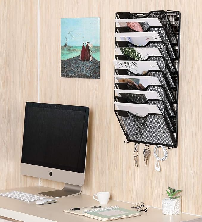EasyPAG 8 Pocket Mesh Wall File Organizer - Image 5