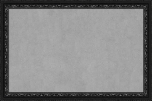 Amanti Art Black Framed Magnetic Board 24x36 Large Vision Board by AmantiArt