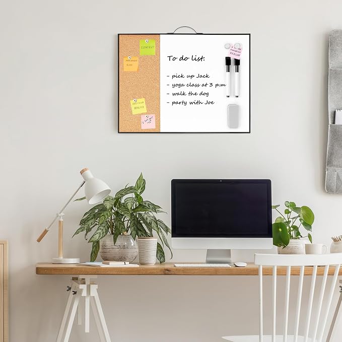 Small Cork Board Whiteboard Combo - Image 7