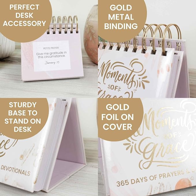 bloom daily planners x Writefully His Undated Perpetual Desk Easel - Image 3