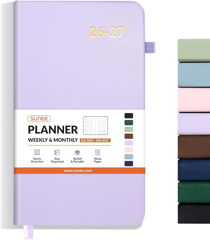 SUNEE 2026-2027 Pocket Weekly Planner by SUNEE