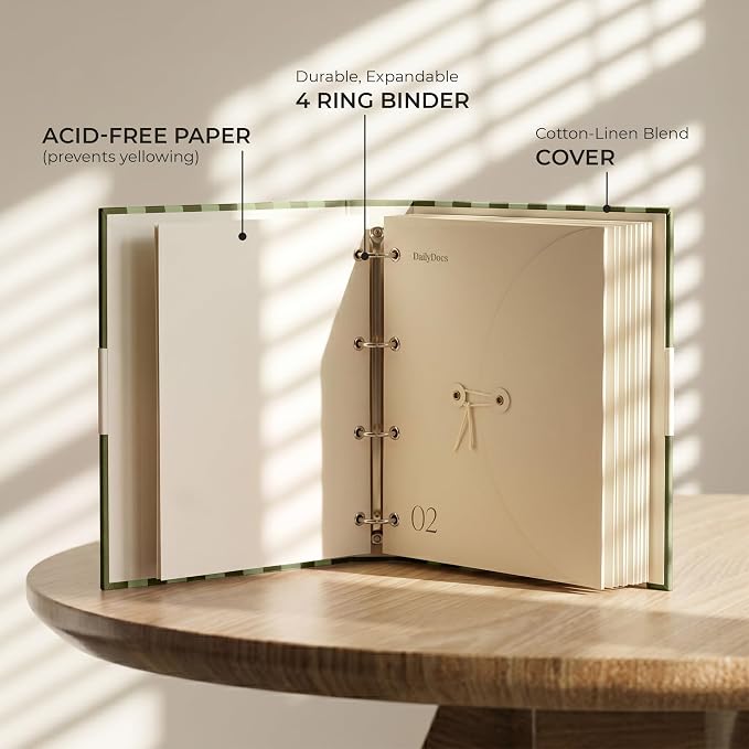 Document Organizer Binder for Important Papers & Passports - Image 2