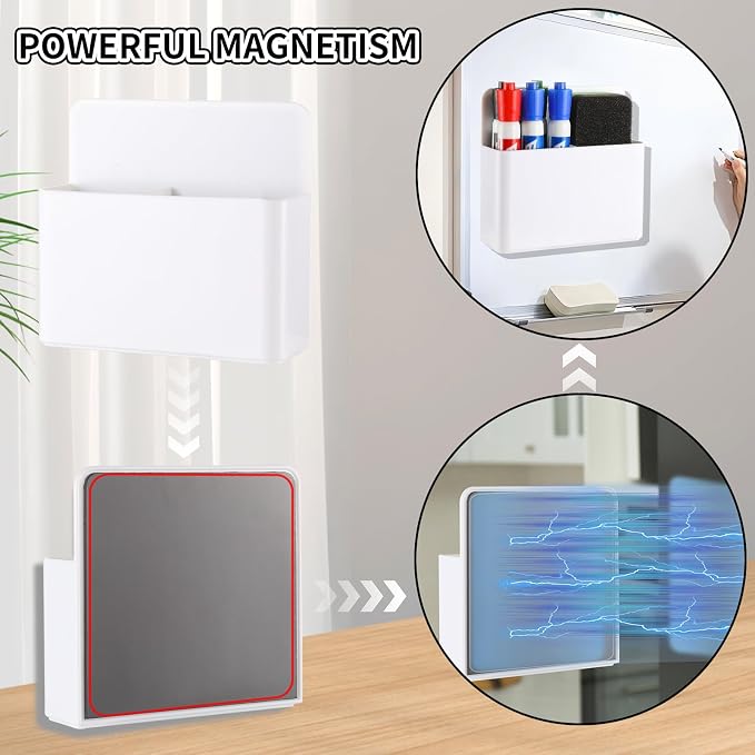 Camelmother 2Pcs Magnetic Dry Erase Marker Holder - Image 6