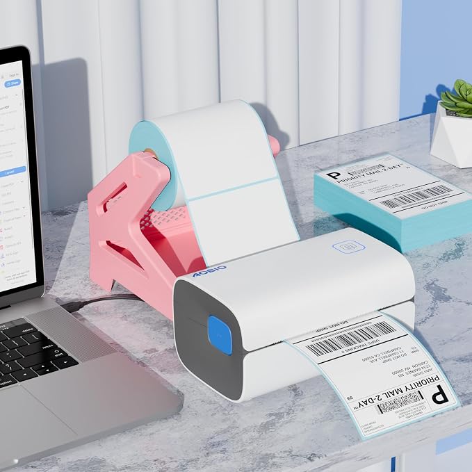 Shipping Label Holder for Rolls and Fan-Fold Labels | accessory for label - Image 4