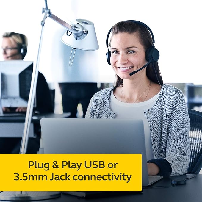 Jabra Evolve 30 II UC Stereo Wired Headset-DeskLoop Office