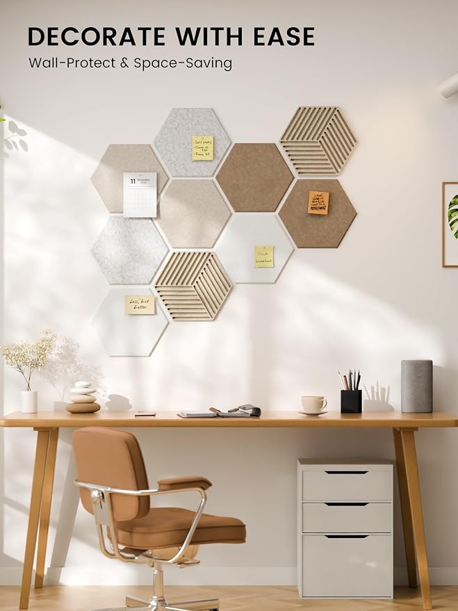 Fluxynara Hexagon Cork Board Alternative - Image 4