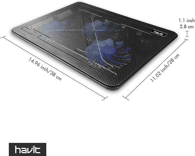 havit HV-F2056 15.6"-17" Laptop Cooler Cooling Pad - Image 8