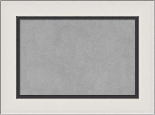 Amanti Art Silver Framed Magnetic Board 18x24 Small Vision Board by AmantiArt