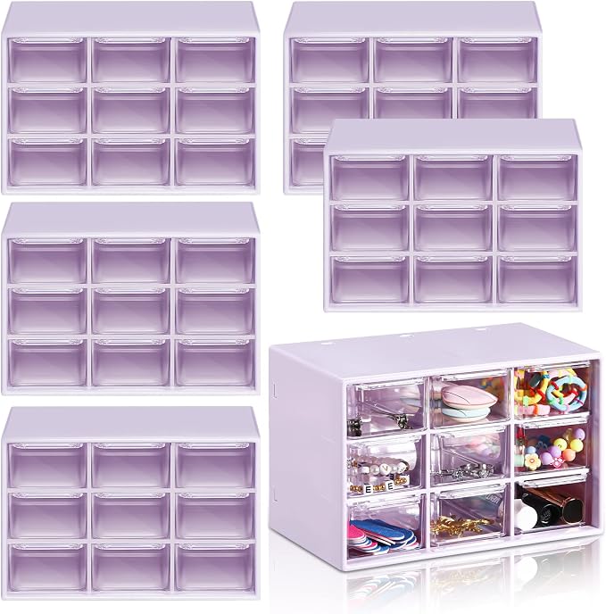 Amyhill 6 Pcs Mini Drawer Organizer Small Organizer by Amyhill