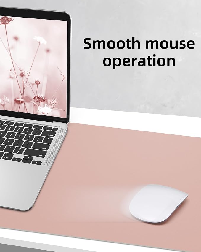 Leather Desk pad Protector, Large Desk mat, Mouse pad, Non-Slip Desk pad - Image 6