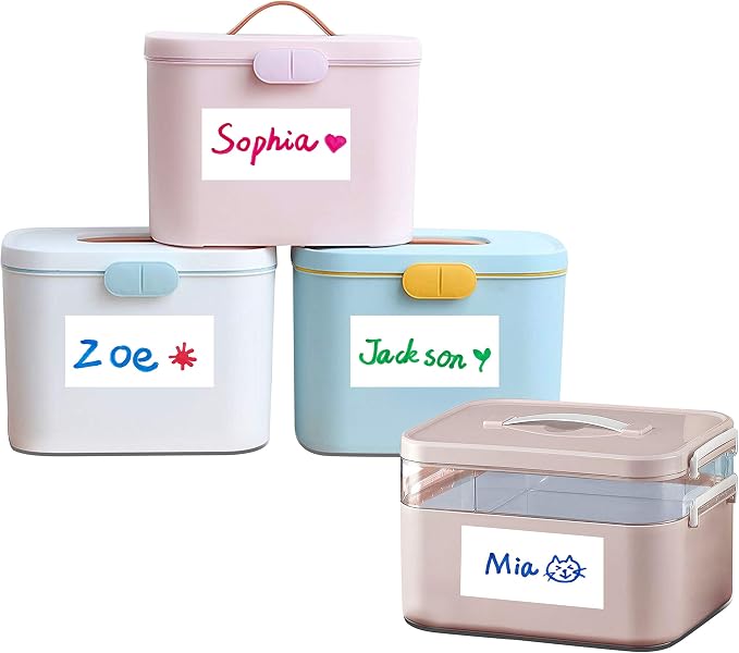 120 Large Size Removable Customizable Blank Labels, Water/Oil/Tear Resistant - Image 5