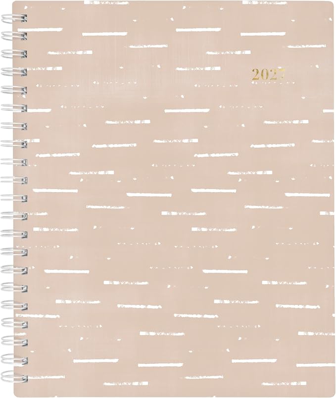 Mead Cambridge 2027 Planner, Weekly & Monthly, 8.5" x 11", Desert Grain by Mead