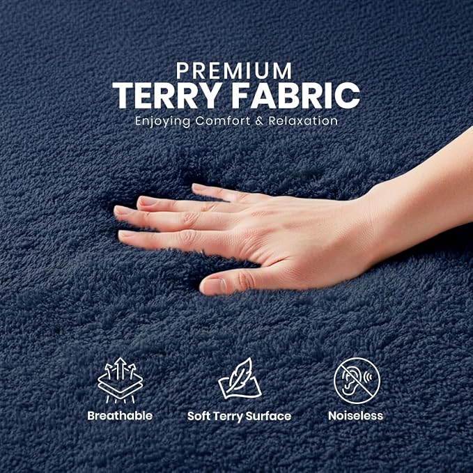 Full Size Mattress Protector Waterproof, Premium 200 GSM Terry Mattress Cover - Image 2