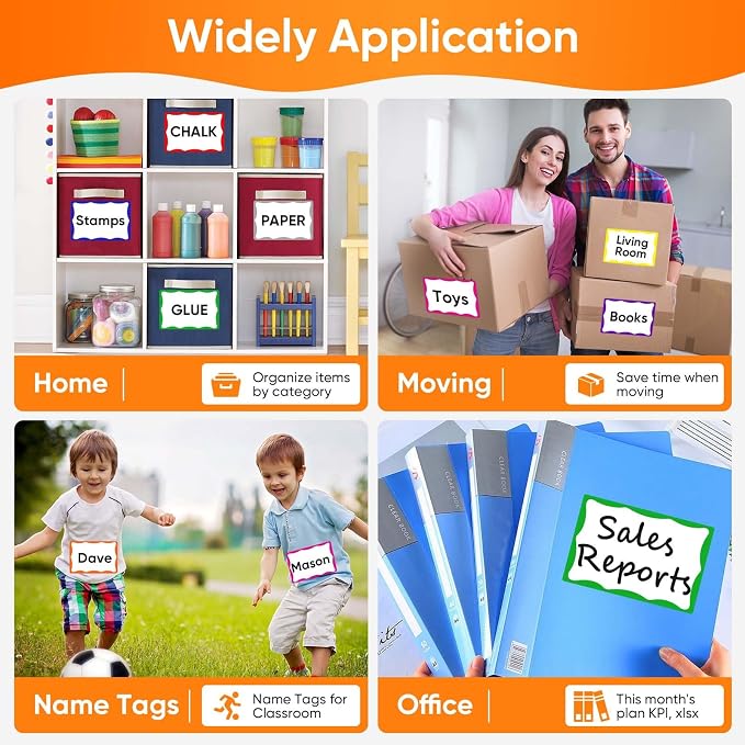 6 x 4 inch Large Moving Labels for Boxes, Packing Labels Stickers for Moving - Image 8