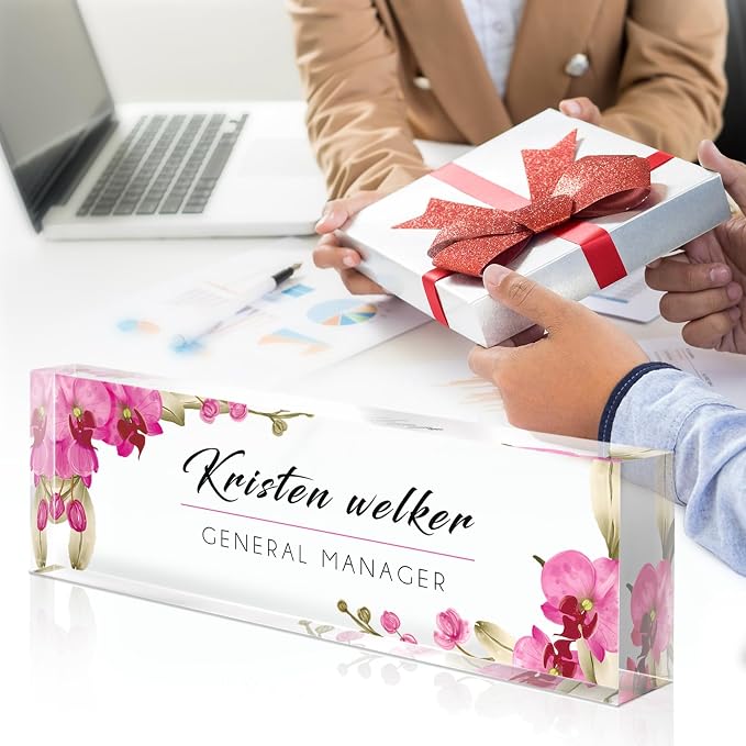 Gowelly Desk Name Plate Personalized, Custom Name Plate - Image 5