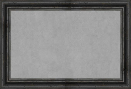 Amanti Art Black Framed Magnetic Board 25x37 Large Vision Board by AmantiArt