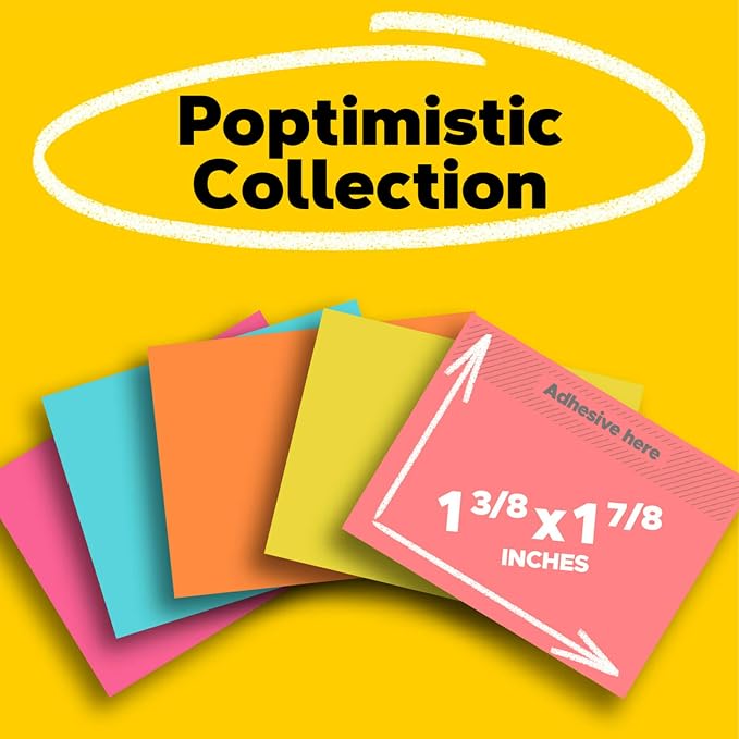 Post-it Mini Notes, 1 3/8 x 1 7/8 in, 24 Pads, America's #1 Favorite Sticky - Image 3