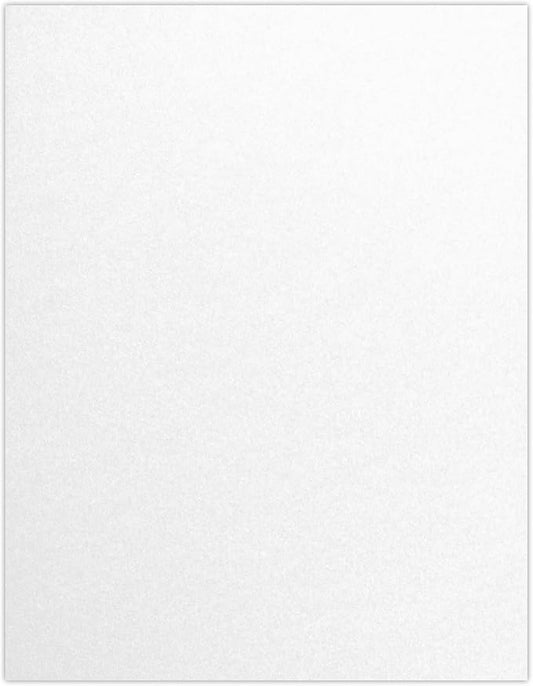 LUXPaper 8.5" x 11" Cardstock | Letter Size | Crystal Metallic | 105lb. Cover | by LUXPaper