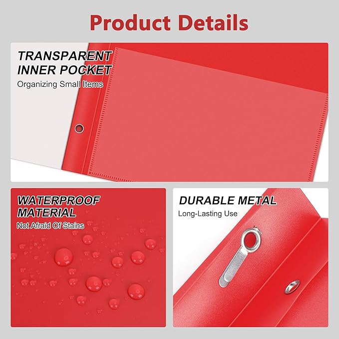 Ndsox 30 Packs Clear Front Report Covers - Image 3
