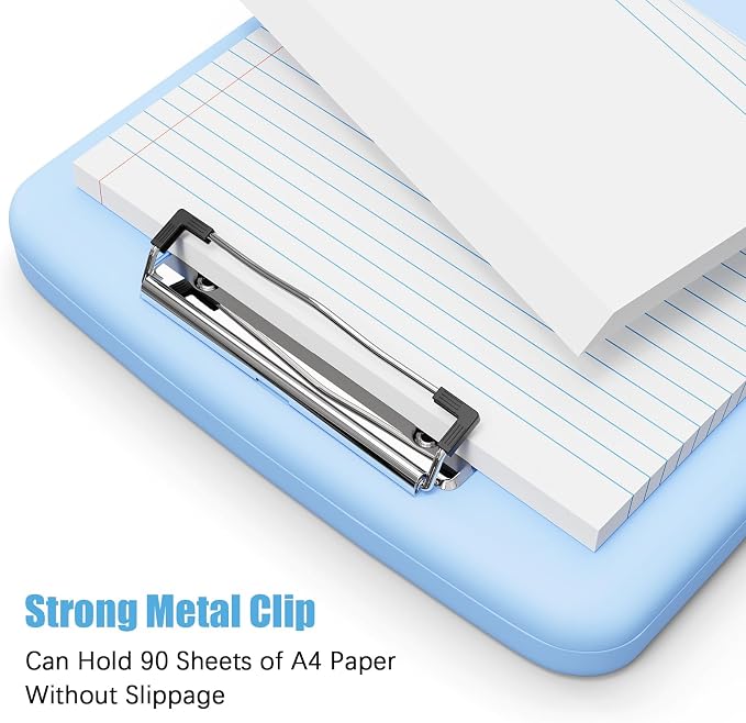 Hongri Clipboard with Storage with Pen Holder, Folder Nursing Clip Board 8.5 x - Image 5