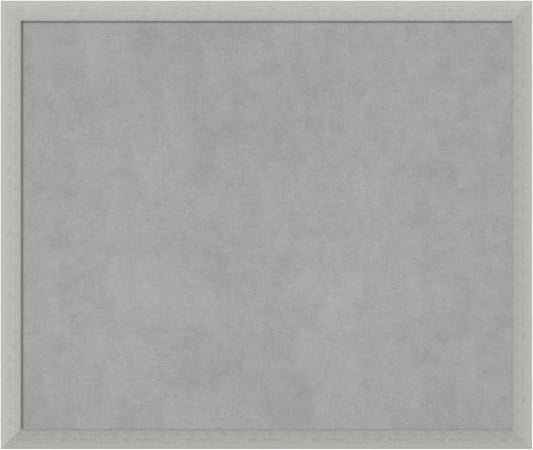 Amanti Art Silver Framed Magnetic Board 22x26 Medium Vision Board by AmantiArt