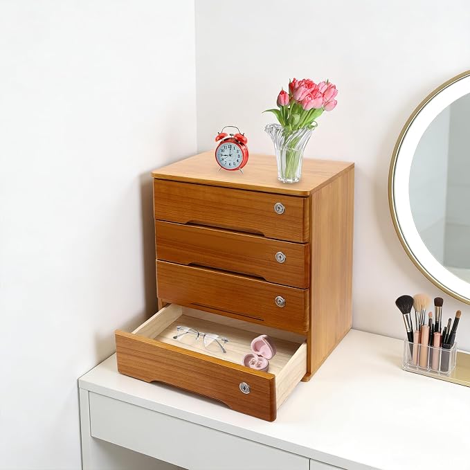 Wooden Desktop Storage Box - Image 5