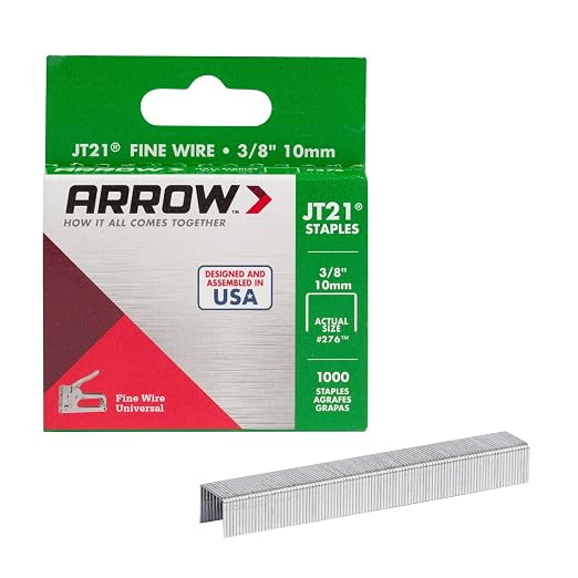 Arrow 276 JT21 Thin Wire Staples by ArrowToolGroup