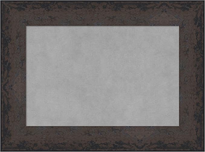 Amanti Art Black Framed Magnetic Board 17x23 Small Vision Board by AmantiArt