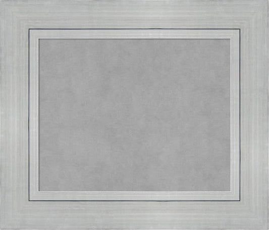 Amanti Art Silver Framed Magnetic Board 23x27 Small Vision Board by AmantiArt