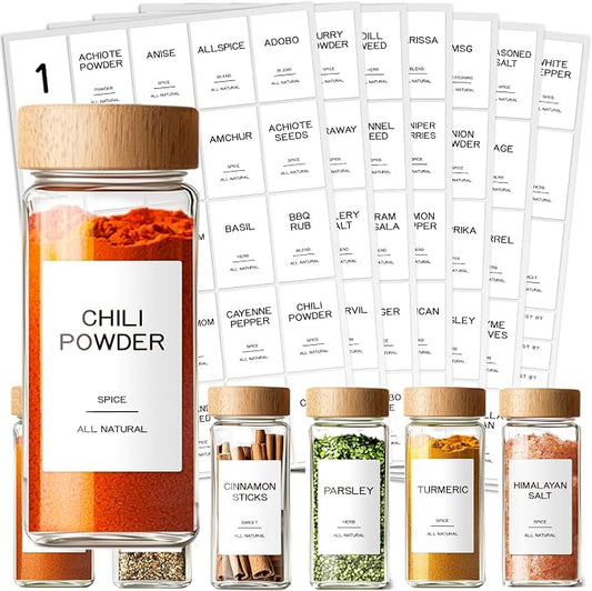 201 Spice Jar Labels by Unknown