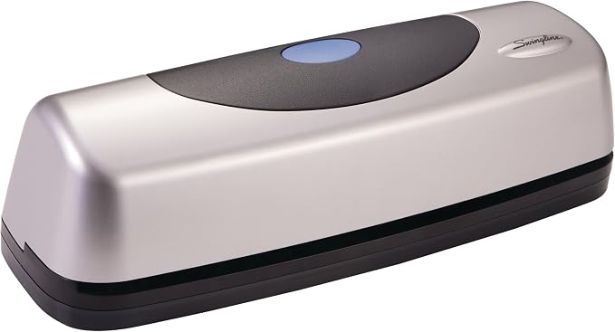 Swingline Electric Hole Puncher 3 Hole, 15 Sheet Capacity Three Hole Punch 3 by Swingline