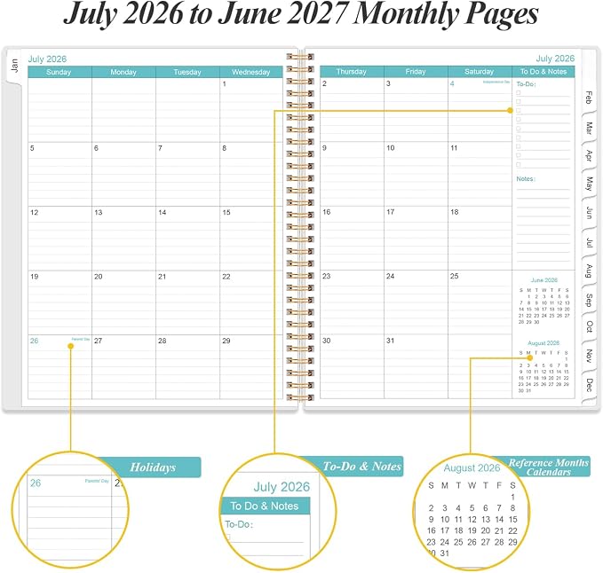 2026-2027 Daily & Monthly Planner - Image 4