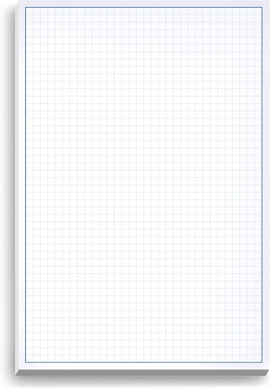 Graph Paper Pad for Blueprint Drawings, Engineering Drawing, and Planning by NextDayLabels