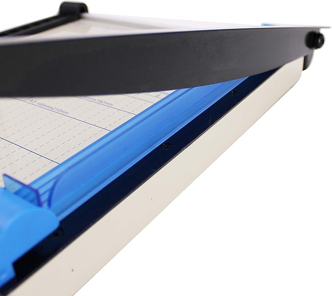 TEXALAN(R) 12" A4 Paper Cutter Multi-Purpose Trimmer for Metal Sheet, Leather, Plastic Sheet, Non-Woven Fabric, 12 Sheets 80-Gram Paper-DeskLoop Office
