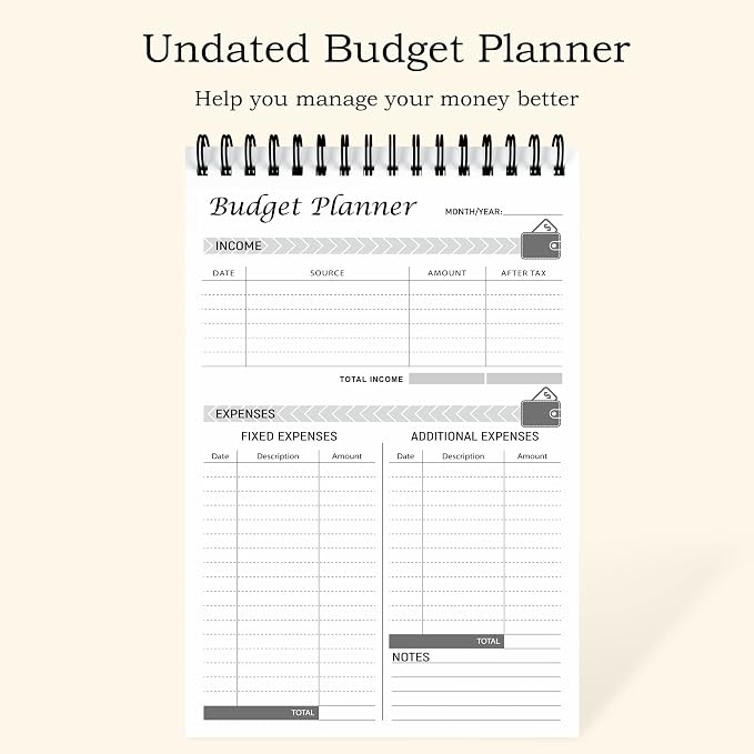 Budget Planner Notepad - Image 7
