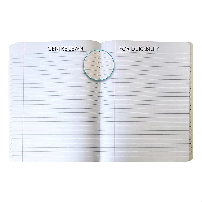 Composition Book – 100 Sheets, Wide Ruled, 9.75 x 7.5 inch – Durable Cover – - Image 7