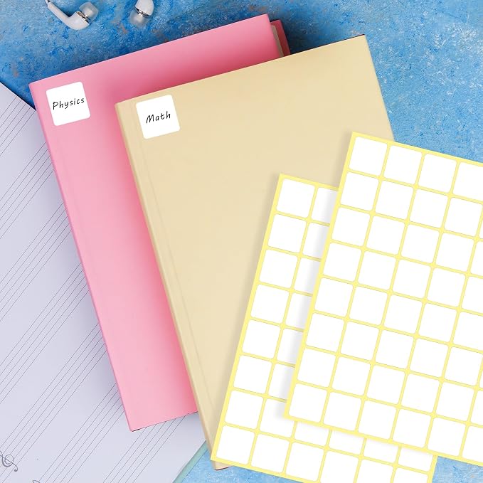 1440 Pcs Blank Date Labels 1" X 1" Labels Stickers - Image 5
