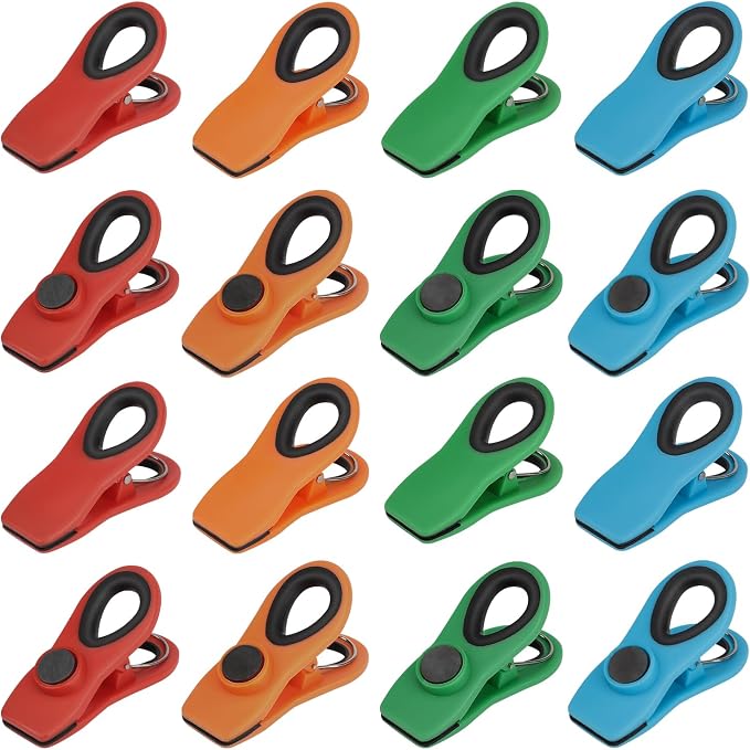 TACGEA Chip Clips, Magnetic Bag Clips by TACGEA