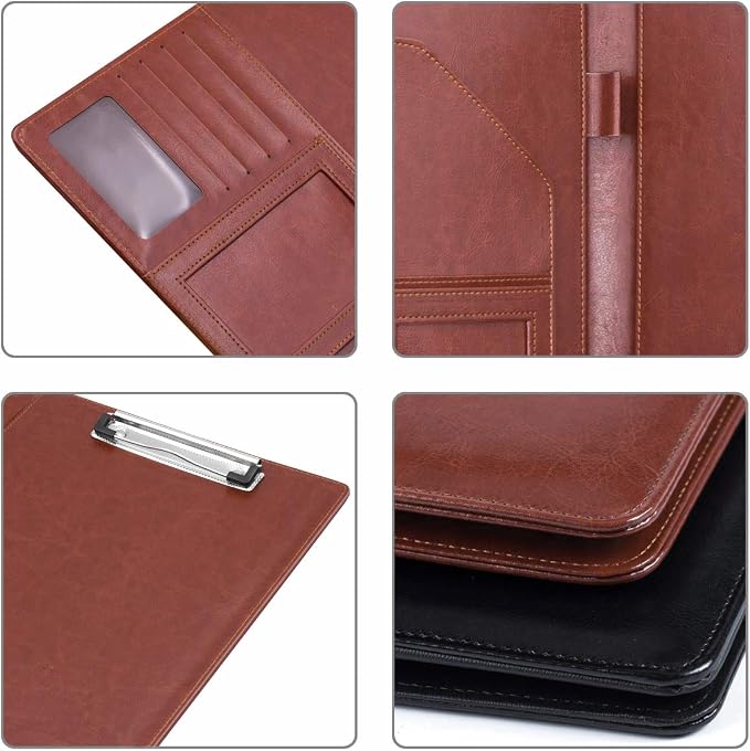 Leather Business/Resume Portfolio Organizer - Image 6
