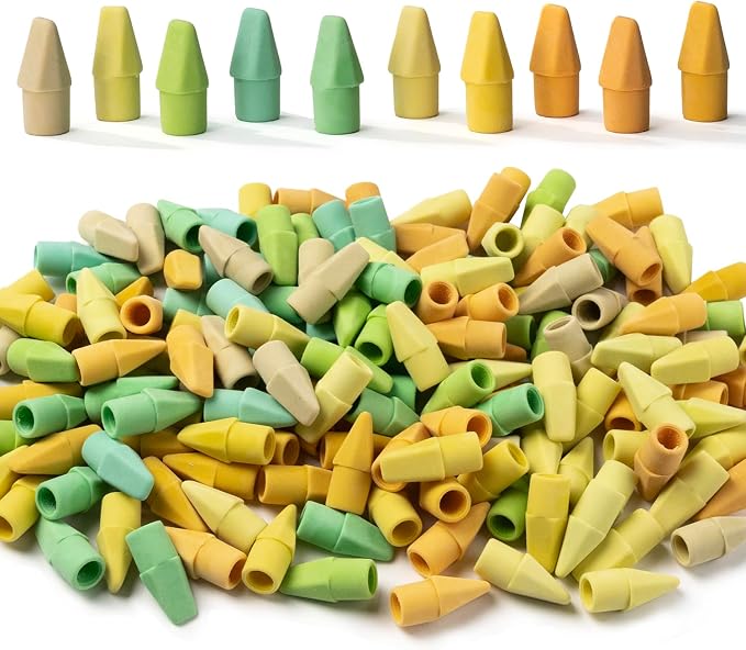 Mr. Pen- Pencil Erasers Toppers, 500 Pack, Latex Free, No Smudge | Mr Pen by MrPen