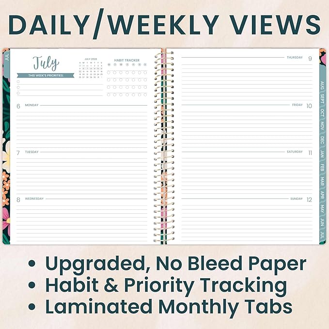 bloom daily planners 2026-2027 Planner 13 Month Academic Organizer - Image 2