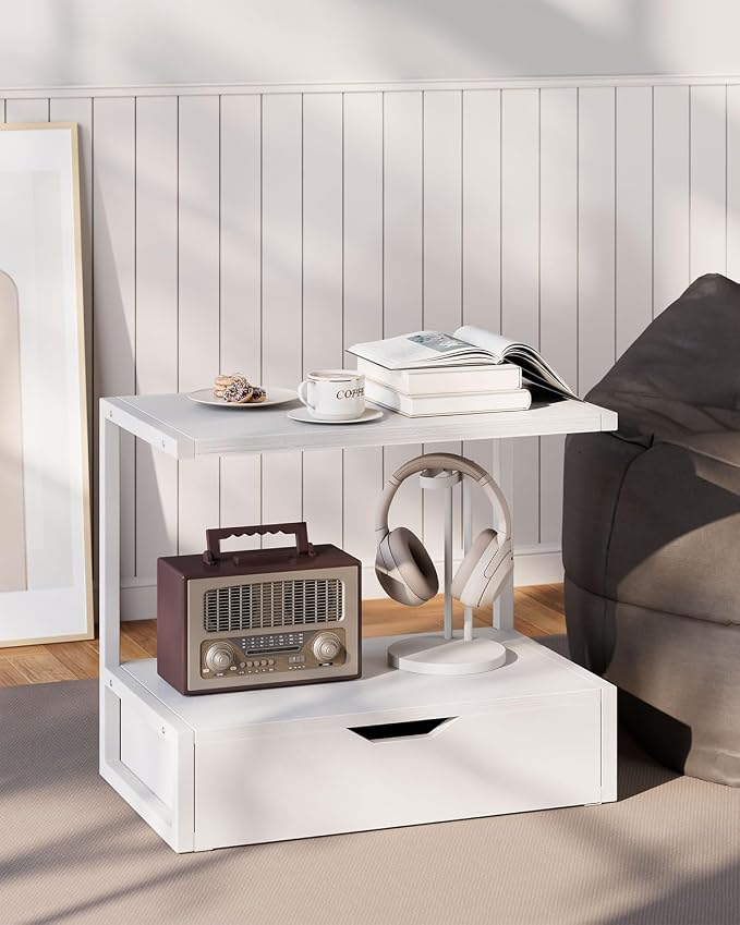 IBUYKE 2 Tier Desktop Printer Stand, Printer Table - Image 7