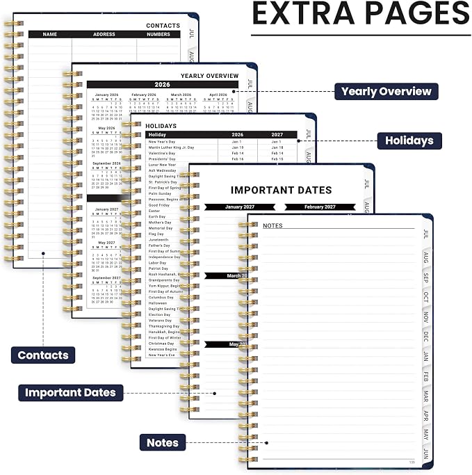 Planner 2026-2027, Monthly and Weekly Academic Planner July 2026 - Image 5