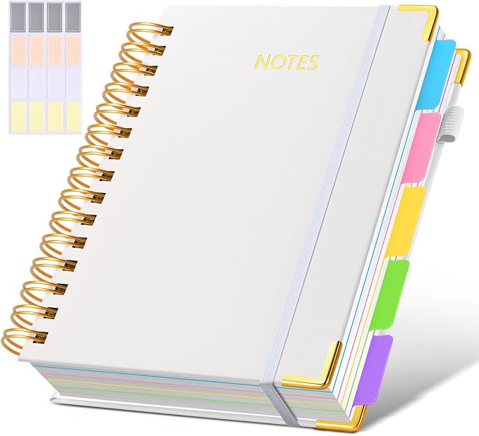 Hardcover Spiral Notebook journal by dilitego