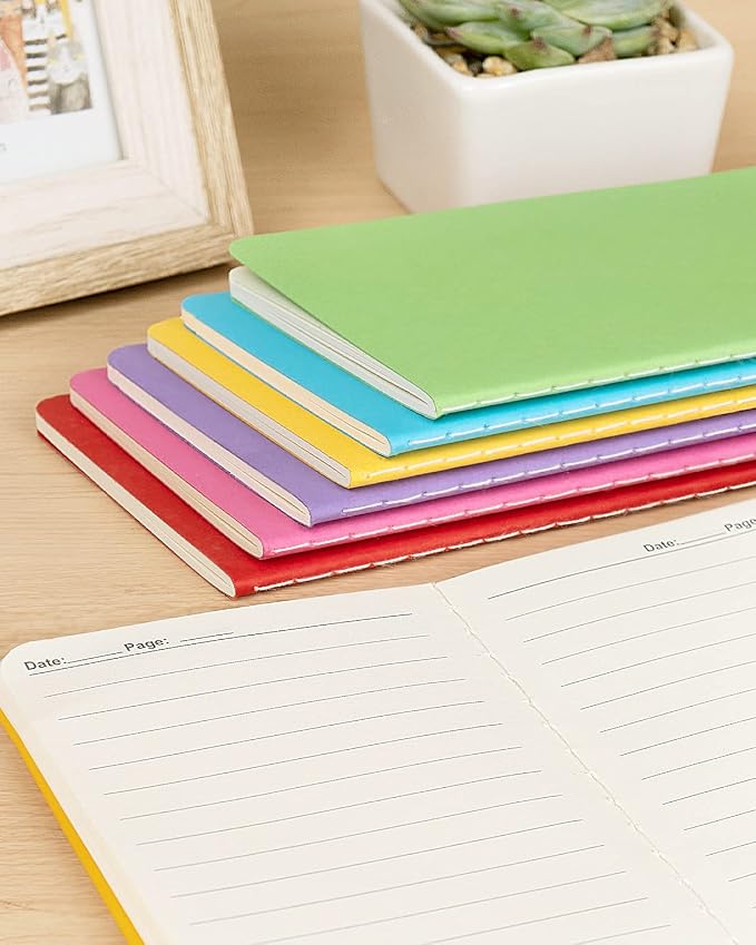Gwybkq Small Lined Notepads Bulk 120 Pack Mini Journal Pocket Notebooks Set - Image 6