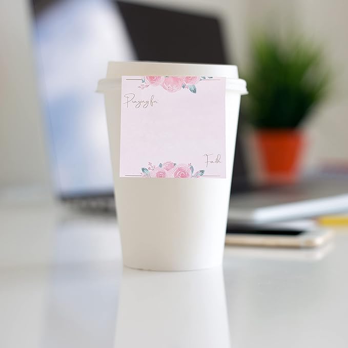 Mr. Pen- Floral Sticky Notes, 3'x3', 12 Pads, Aesthetic Colorful Sticky Notes in Bulk-DeskLoop Office