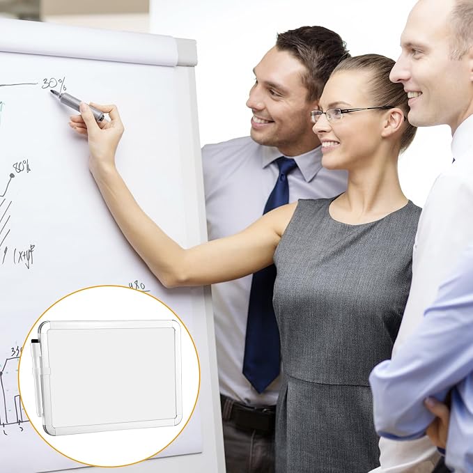 Sherr 4 Pcs Small White Board, 7 x 11 Magnetic Mini Wall Dry Erase Board - Image 6