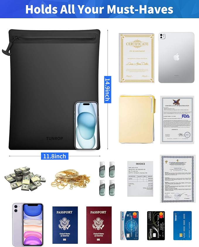 IPX8 Waterproof Document Bag: Submersible 1M / 30 Min - Image 7