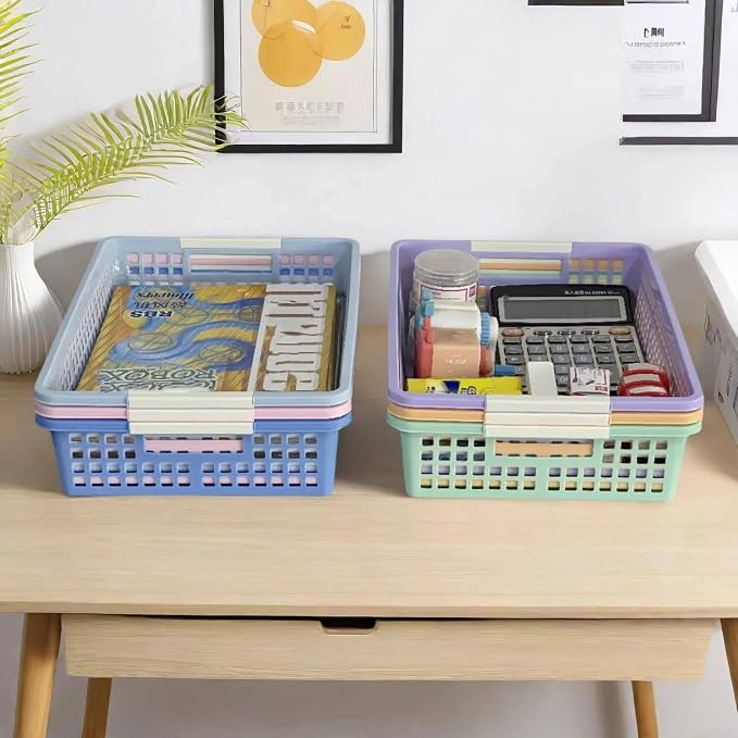 6 Pack Plastic Turn in Paper Trays - Image 7